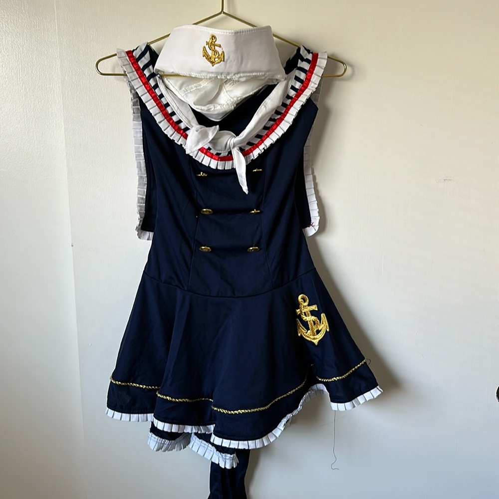 EUC Sexy Sailor Costume with Hat